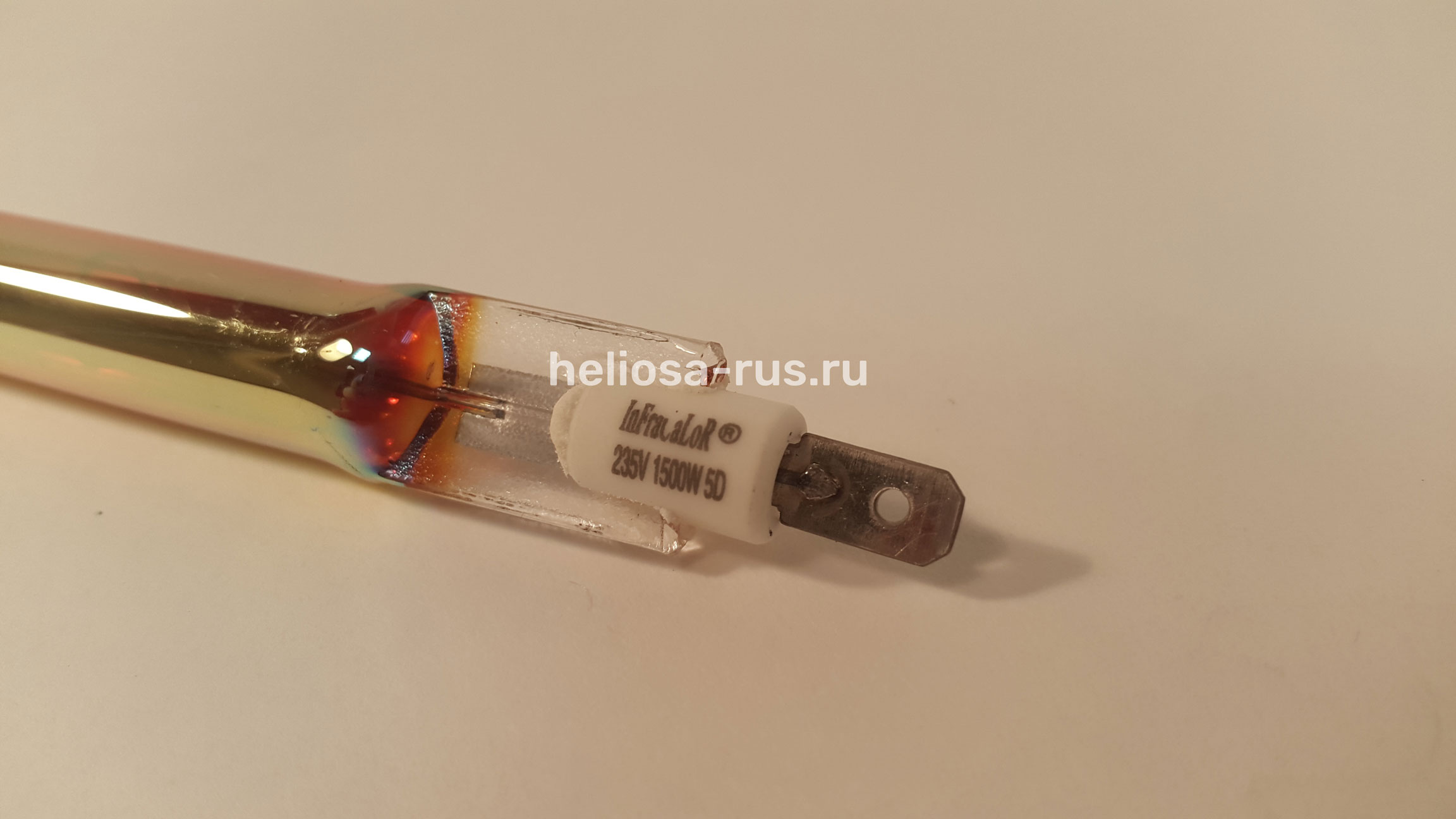 картинка Инфракрасная лампа Heliosa Hi Design 1500 Вт IPX5/ET официального представителя в России